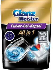 Glanz Meister tablety do myčky Allin1 Ultimate, 35 ks